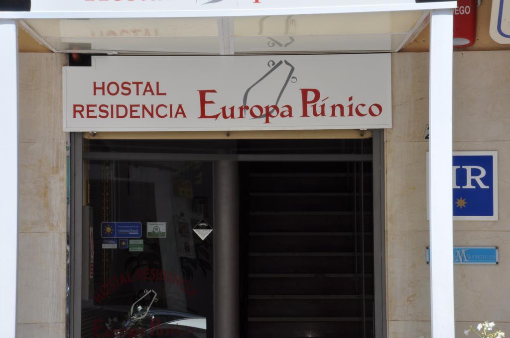 Hostal Residencia Europa Punico Ibiza Town Luaran gambar